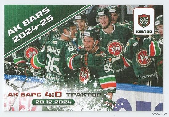 Команда 2024-25 / Коллекция "Ак Барс Казань 2025-206"