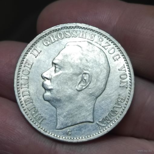 3 марки 1912г.Баден