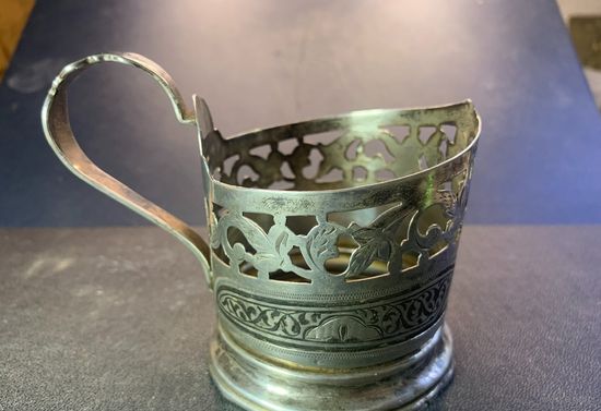 ПОДСТАКАННИК СЕРЕБРО 875 ПРОБЫ