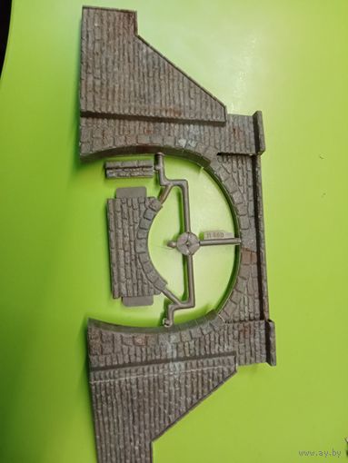 Портал тоннеля универсал (однопутный + двухпутный), б/у 1/87 HO