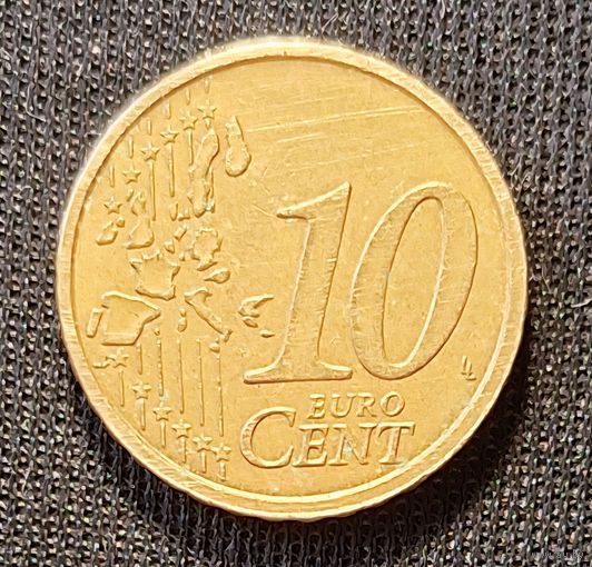 10 евроцентов 2002 г., Италия