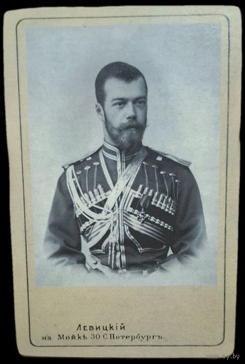 Фотография. Николай 2. Левицкий. 10x15 см.