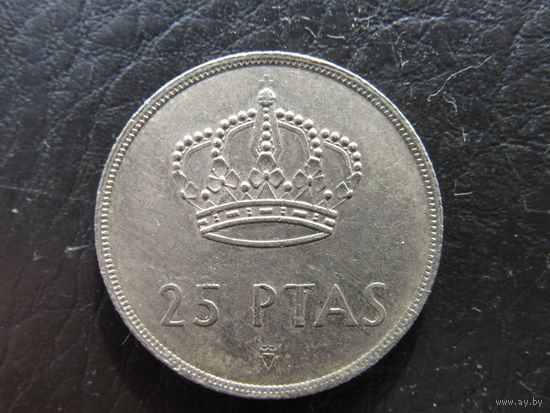 Испания. 25 песет. 1983. С 20 копеек. Распродажа коллекции. Смотрите другие лоты.