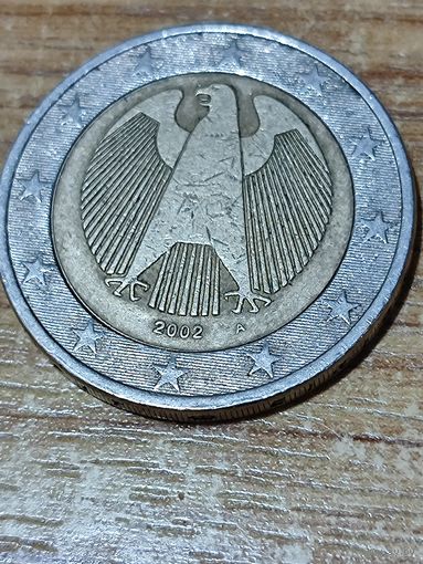 2 евро 2002 А Германия