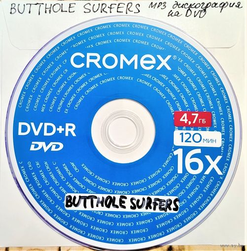 DVD MP3 дискография BUTTHOLE SURFERS (Alternative Rock, Noise Rock, Psychedelic Rock, Experimental Rock) - 1 DVD