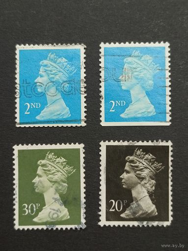 Великобритания 1989. Королева Елизавета II