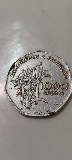 Сан томе и Принсипи 1000 добр 1997