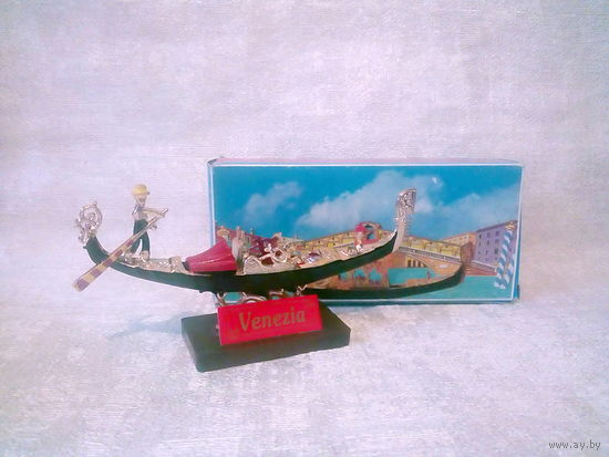 Сувенир Венеция гондола
