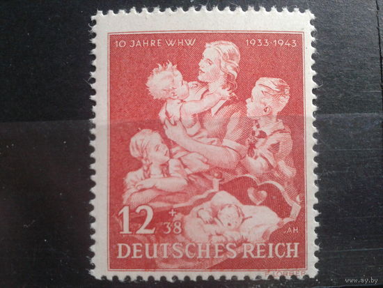 Германия 1943 10-летие Зимней помощи**