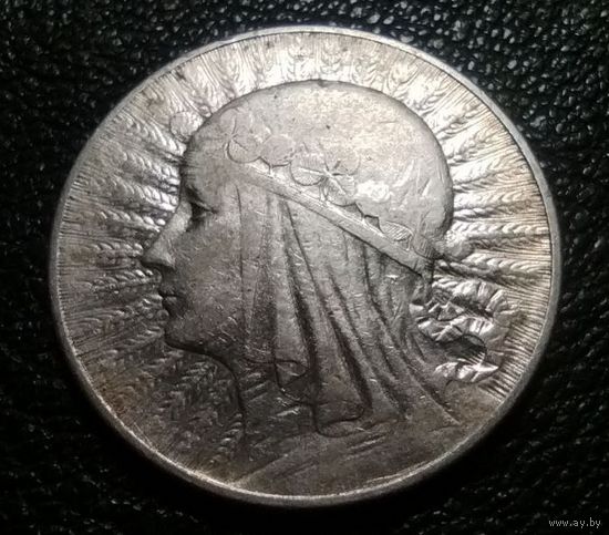 5 злотых 1933 г. Польша. Ядвига