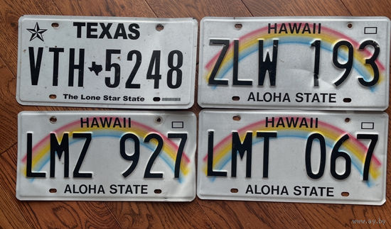 Оригинальный автомобильный номер США