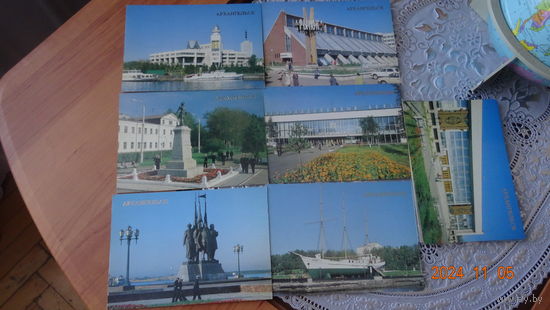 Открытки Архангельск 18 сюжетов комплект