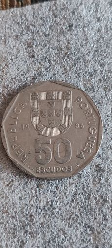 Португалия 50 эскудос 1986