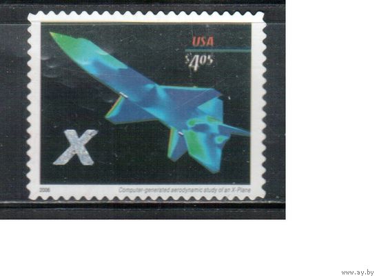 США-2006 (Мих.4062) , * (без клея),  Ракета (одиночка),