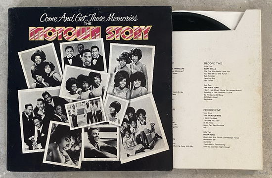Various – The Motown Story, 5LP Box Set, 1981