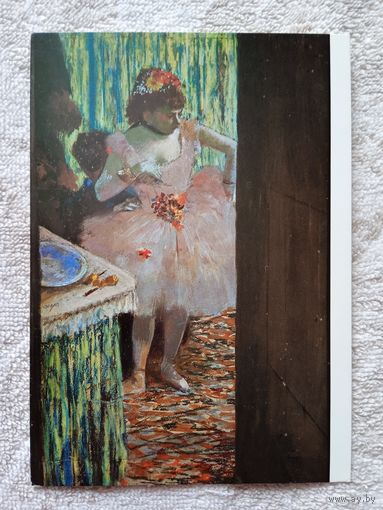 Балет. Дега. Танцовщица в гримерной. Издание Германии