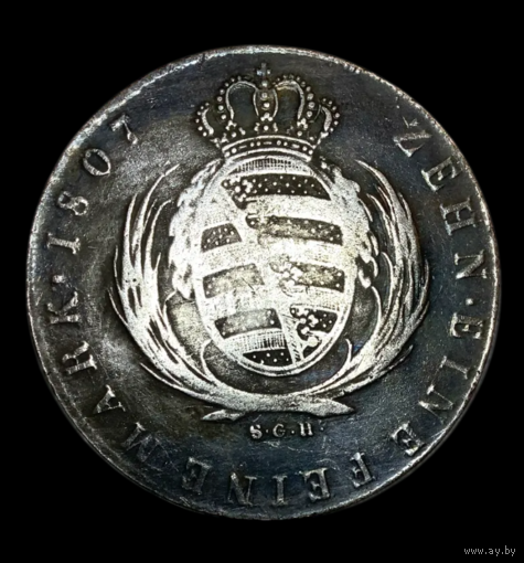 Копия Германия 1 талер 1807 Саксония