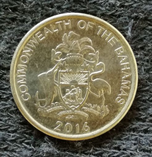 Багамы 5 центов 2016 г., KM# 221