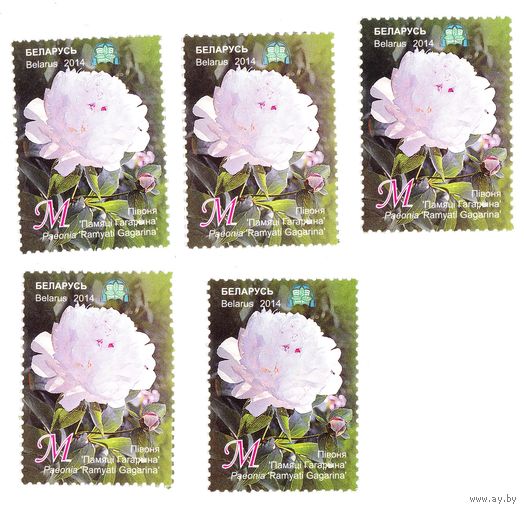 Марка Пион 'Памяти Гагарина'