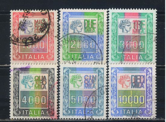 Италия Респ 1978-83 Аллегория Италия Стандарт #1635,1641-4,1849