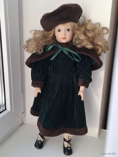 Большая кукла. Аmanda kao. Клеймо. Фарфор. 80-е Германия