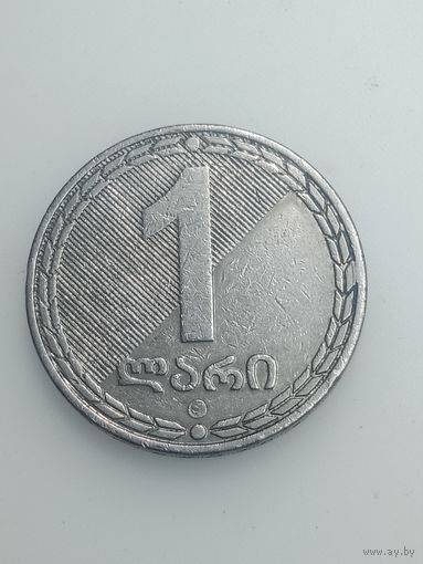 Грузия 1 лари 2006 года .