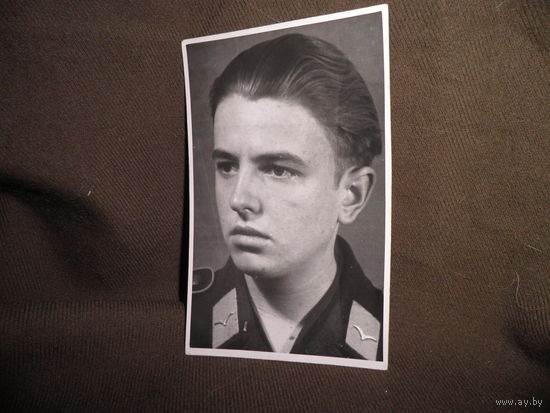 Почтовая карточка военная фотография WW2.Лётчик.(лот 01)С рубля.
