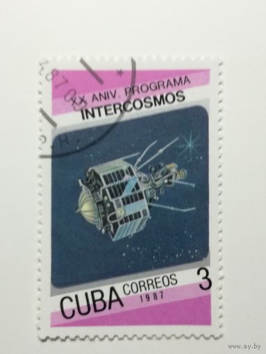 Куба 1987. День космонавтики. 20-летие программы Интеркосмос.