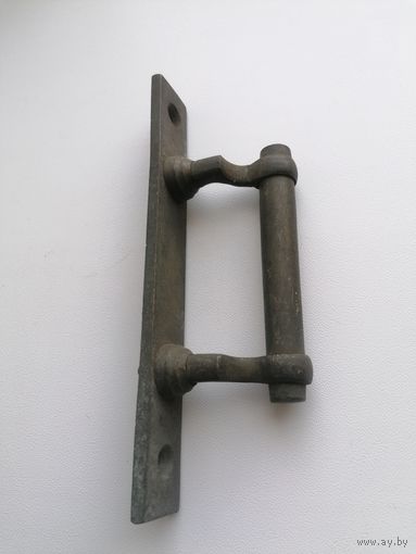Ручка дверная, старинная, латунная, торги с Рубля