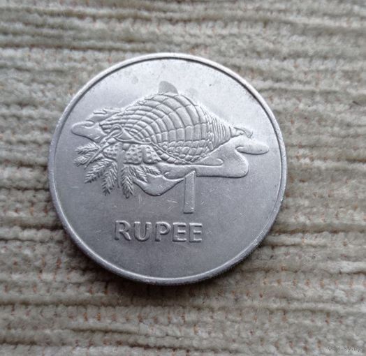 Werty71 Сейшельские острова 1 большая рупия 1977 Сейшелы