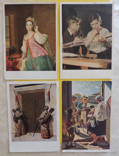 Открытки СССР, 1950-е гг.