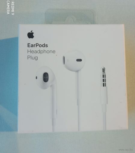 Наушники Apple EarPods с разъёмом 3.5 мм