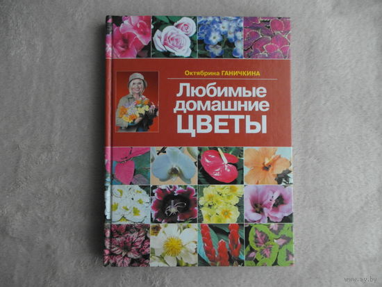Любимые домашние цветы. Ганичкина Октябрина Алексеевна, Ганичкин Александр Владимирович. Москва. Оникс. 2008 г.