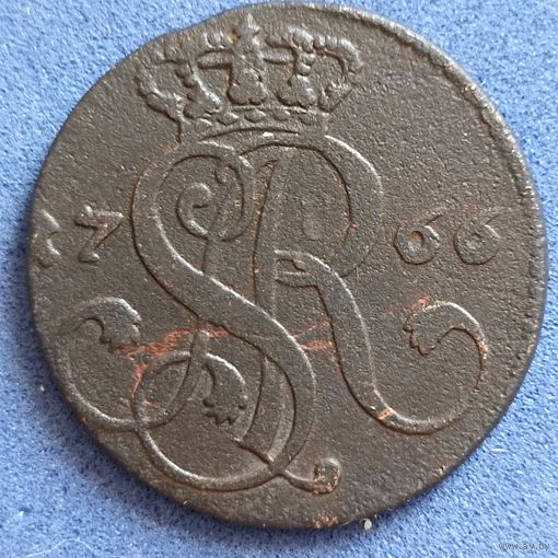 Грош 1766 г.