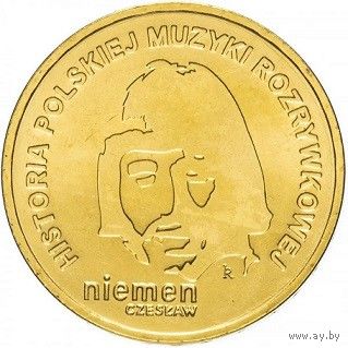 Польша 2 злотых, 2009 История польской музыки - Чеслав Немен UNC