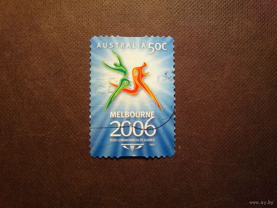 Австралия 2006 г.Эмблема Игр Содружества 2006 года, Мельбурн. /33а/