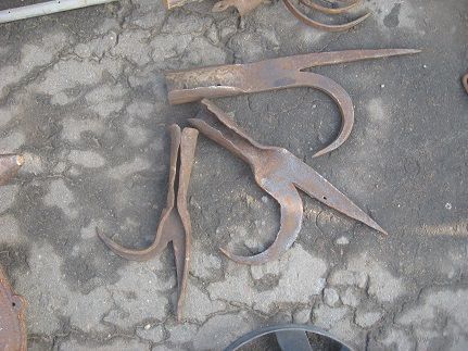 Багор пожарный кованый