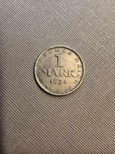 1 марка Веймарская республика 1924 не частый мд