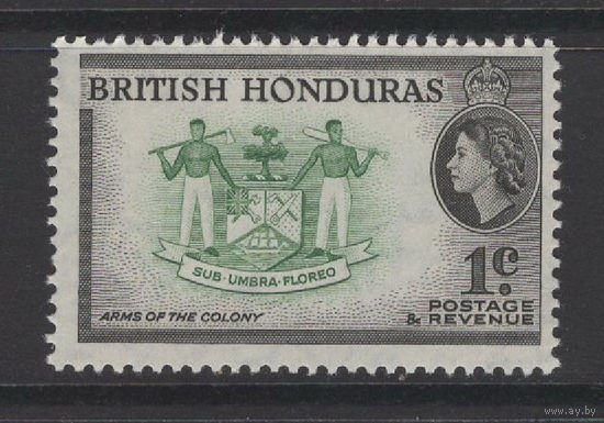 Британский Гондурас / British Honduras 1953** Герб колонии (SG#179)