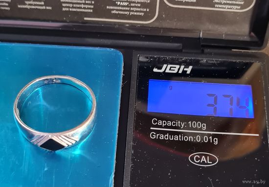 Кольцо печатка серебро 925, С РУБЛЯ! МНОГО ЛОТОВ С РУБЛЯ! лот#3