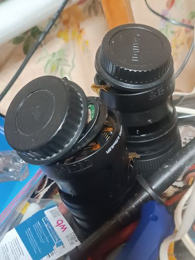 Объектив Canon 18-55 mm с автофокусом на запчасти 2 шт