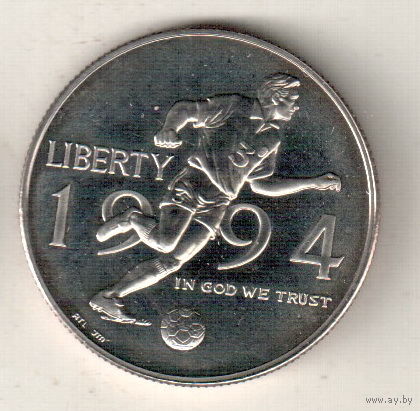 США 1/2 доллар 1994 Чемпионат мира по футболу 1994