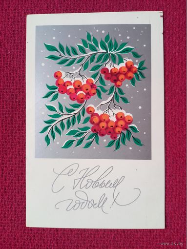 С Новым Годом! Елагина 1975 г. Кр1.