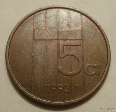 5 центов 1993 Нидерланды