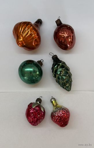 Елочные игрушки СССР цена за все