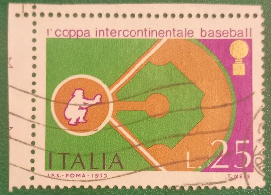Италия 1973. Первый межконтинентальный кубок по бейсбол в Италии