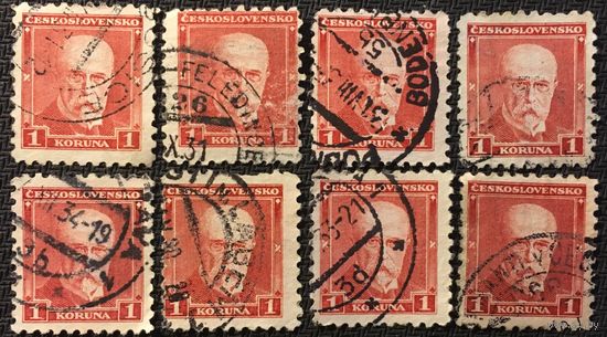 ЦІКАВІЦЬ АБМЕН! 1930, Томаш Масарык, 1 каруна