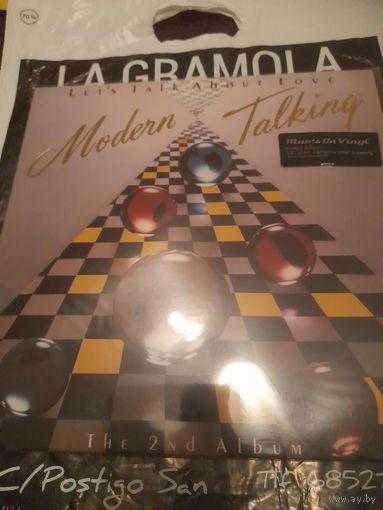 MODERN TALKING " LET'S TALK ABOUT LOVE "  1985/2020  LP E.U. SONY MOVLP2658  sealed