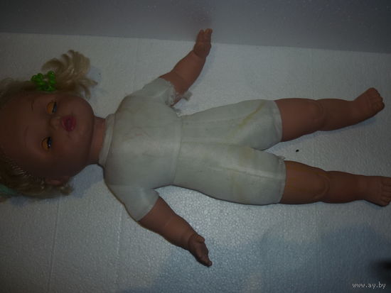 Большая мягко-набивная Кукла. 55 см. ГДР