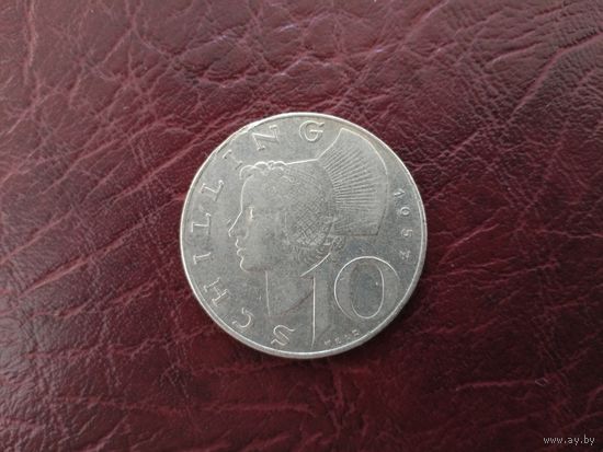 10 шиллингов Австрия 1957 г.